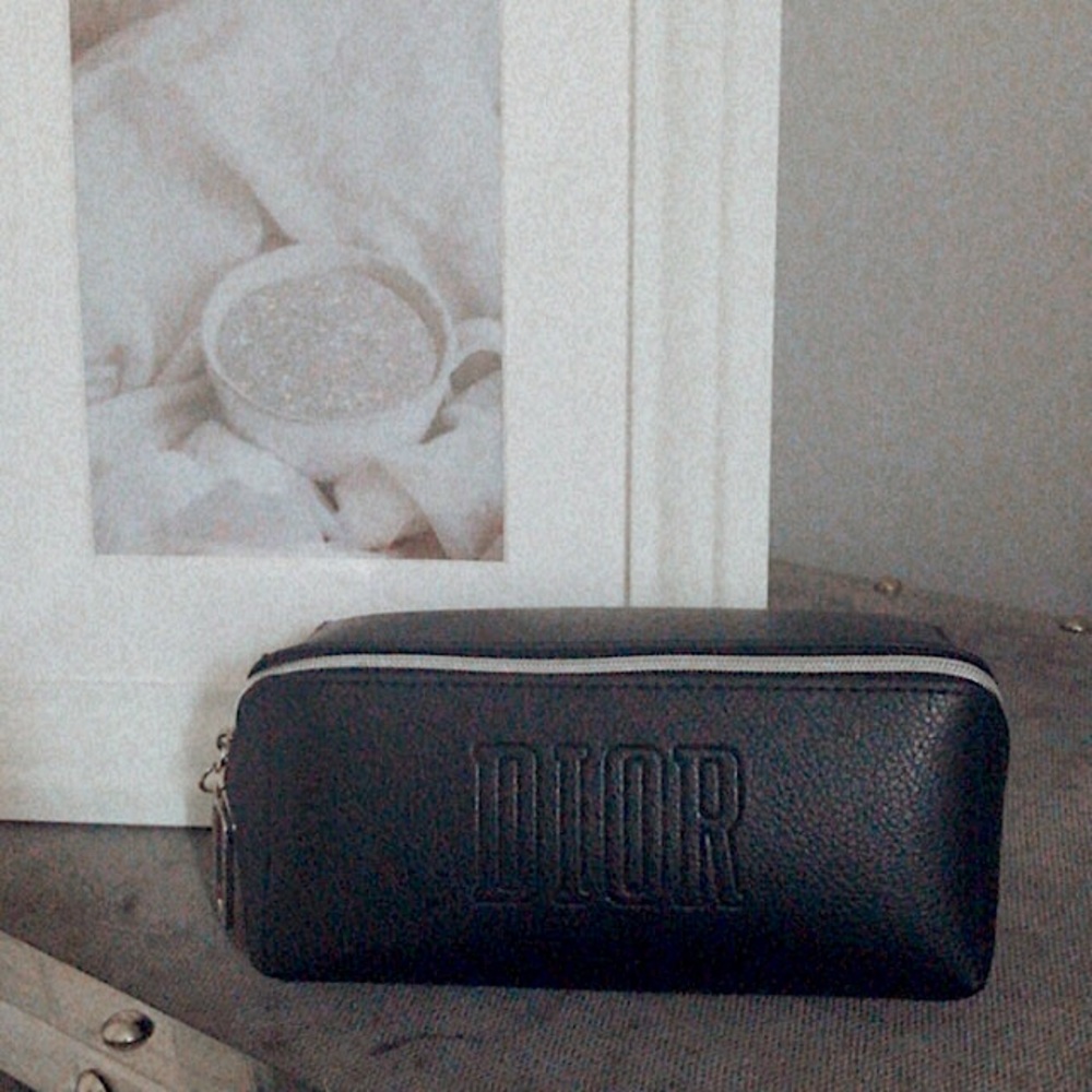Dior cosmetic bag